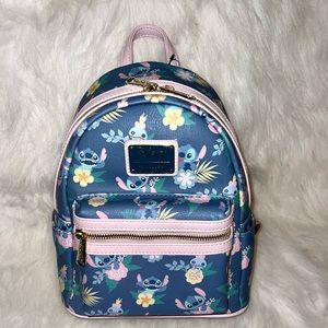 Loungefly Stitch and Scrump mini backpack